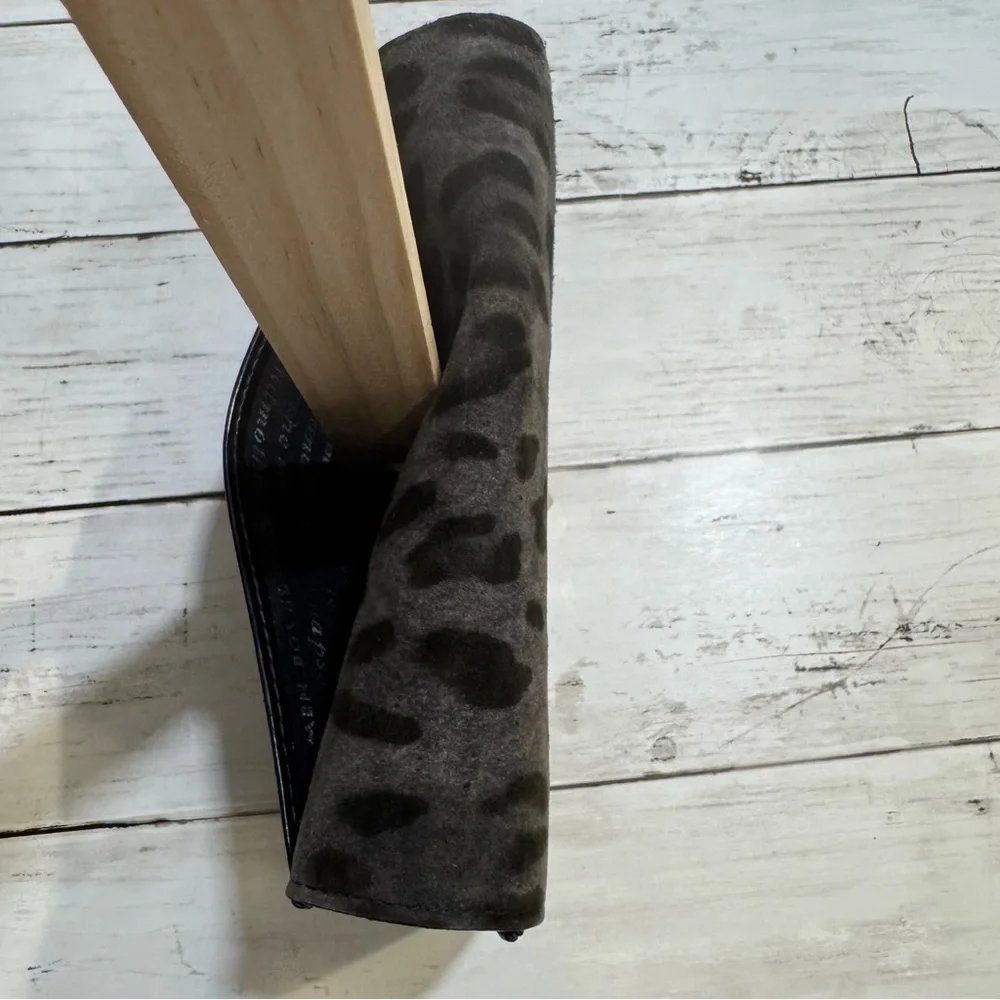 Kate Spade Black Harlow‎ Algonquin Leopard Wallet
